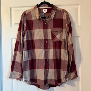 tentree button down top